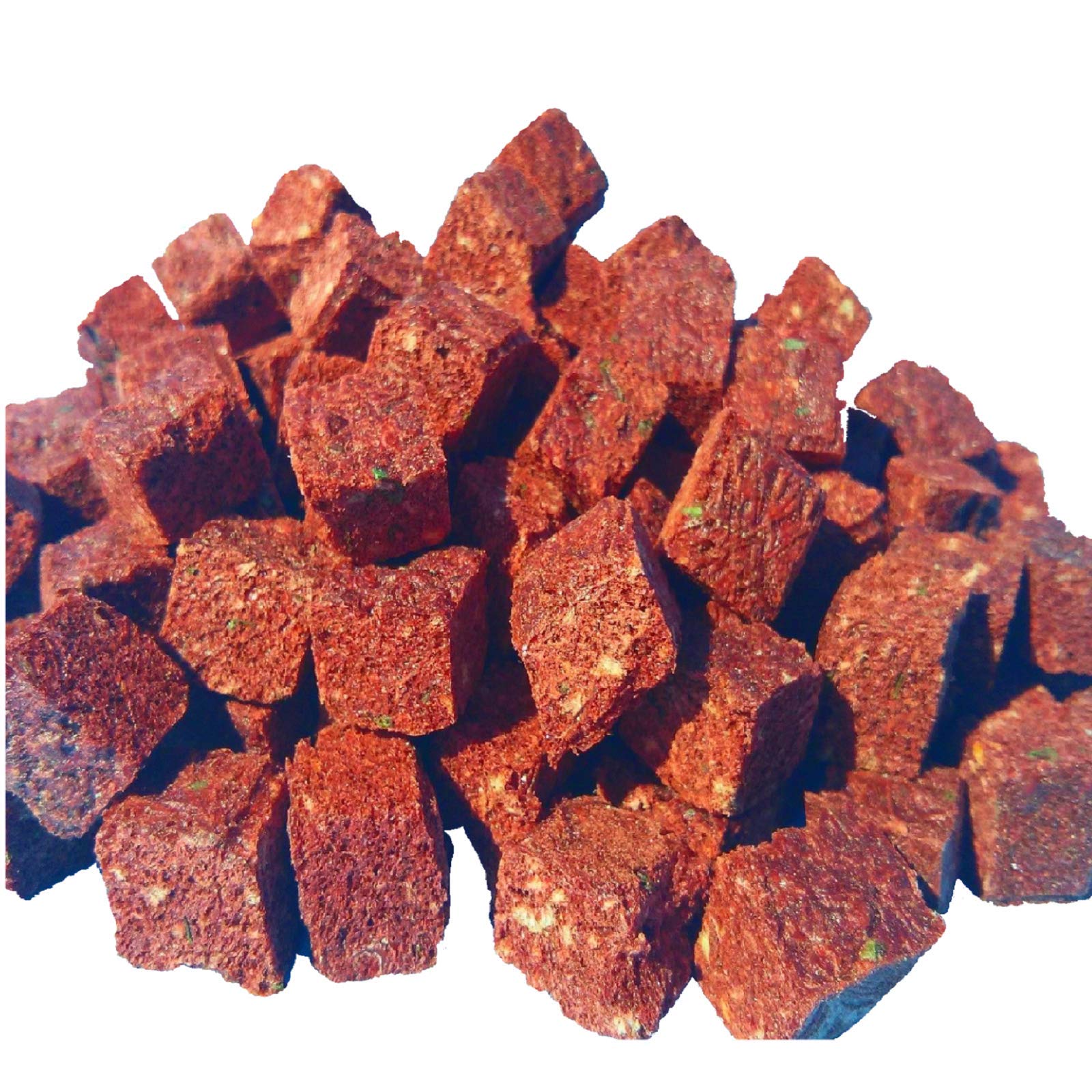 Premium Freeze-Dried Beef Heart Mix for Discus, Cichlids & Tropical Fish - High Protein Aquatic Food for Enhanced Growth & Vibrant Colors - Perfect for Fish Breeding, Conditioning & Daily Nutrition