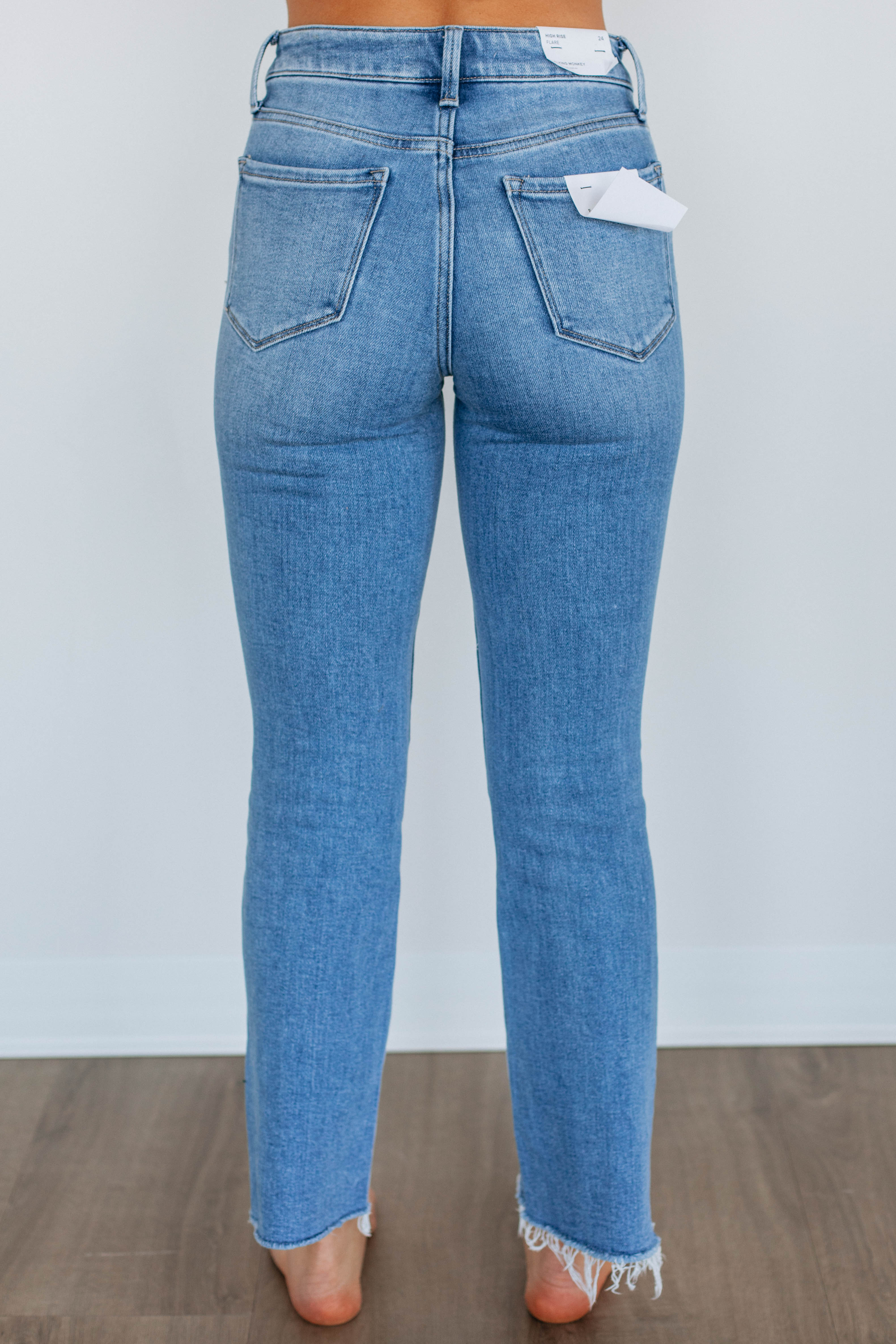 Grady Flying Monkey Jeans for Women - High Waist Stretch Denim Pants, Comfortable Skinny Jeans for Casual Wear & Everyday Outfits