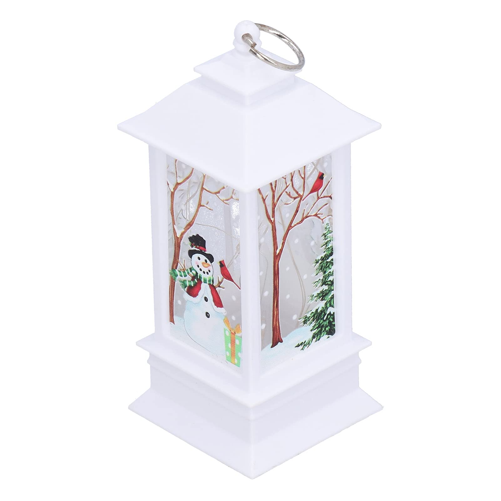 01 Hanging Lamp - Battery Operated LED Christmas Decorative Light for Kids, Children's Parties, Shows & Carnival Concerts (White) | Perfect for Holiday Decor, Bedroom Nightlight & Outdoor Events