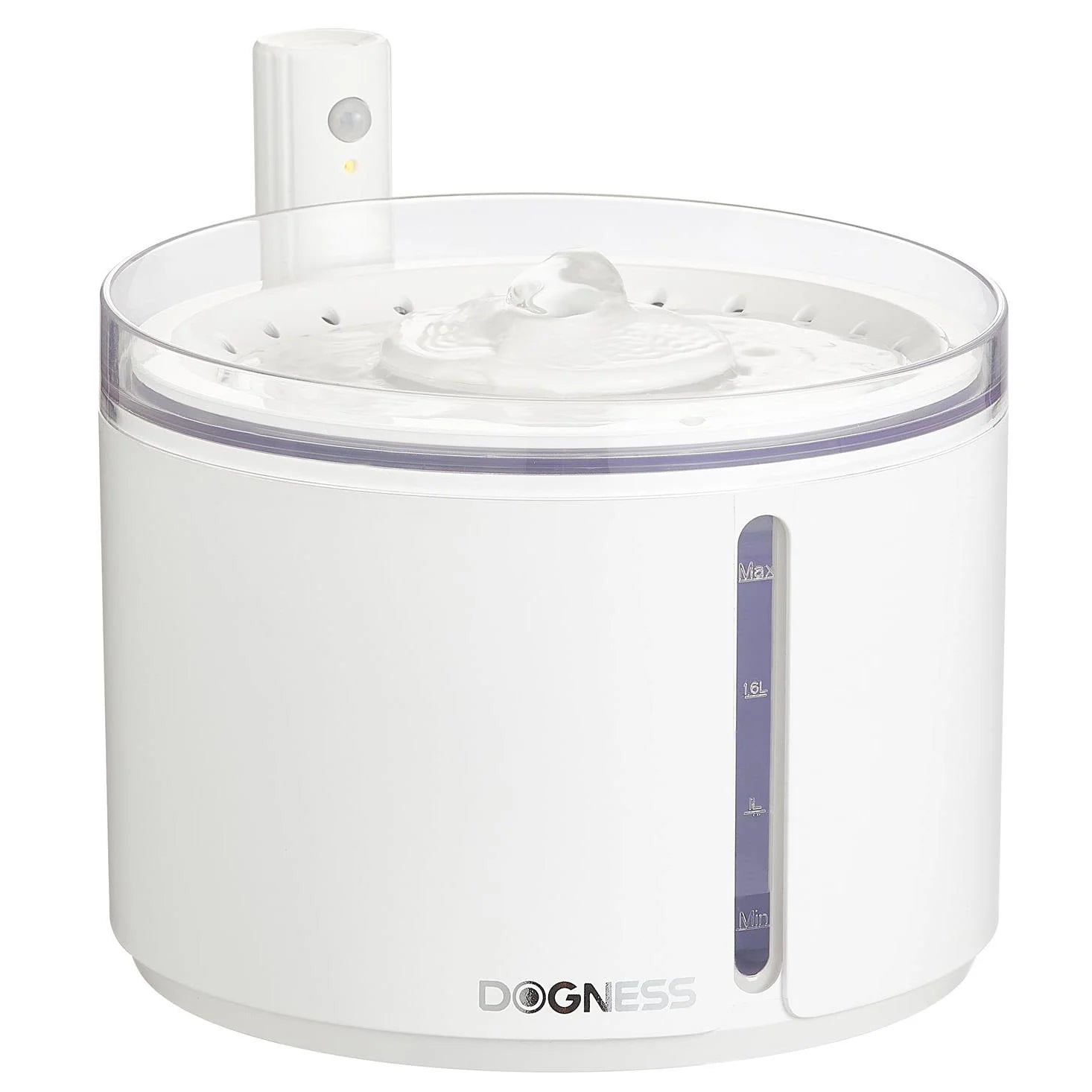 Dogness D08 Smart Sensor Fountain 2.2L - Automatic Pet Water Dispenser with Motion Detection for Cats & Dogs - Perfect for Home, Office, or Travel Use