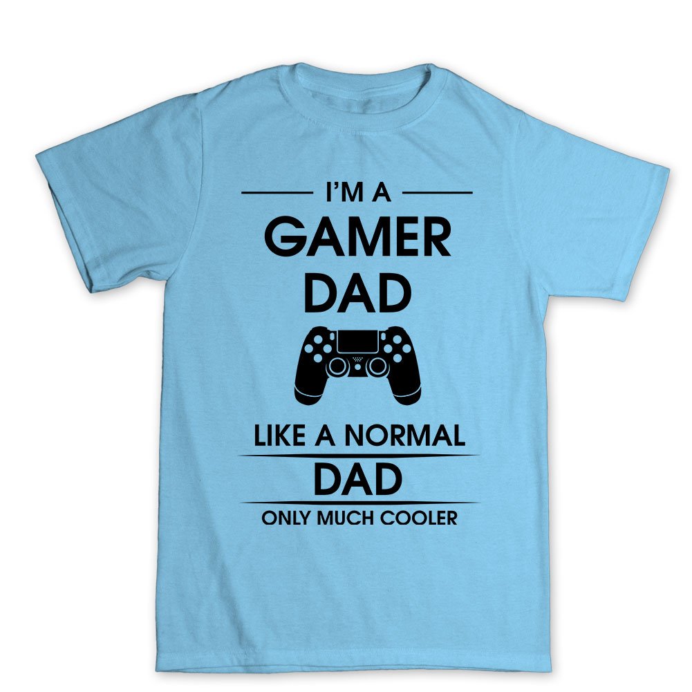 Gaming Dad T-Shirt - Cool Advanced Warfare Console Gamer Gift for Fathers - Perfect for Father's Day, Birthday & Gaming Events