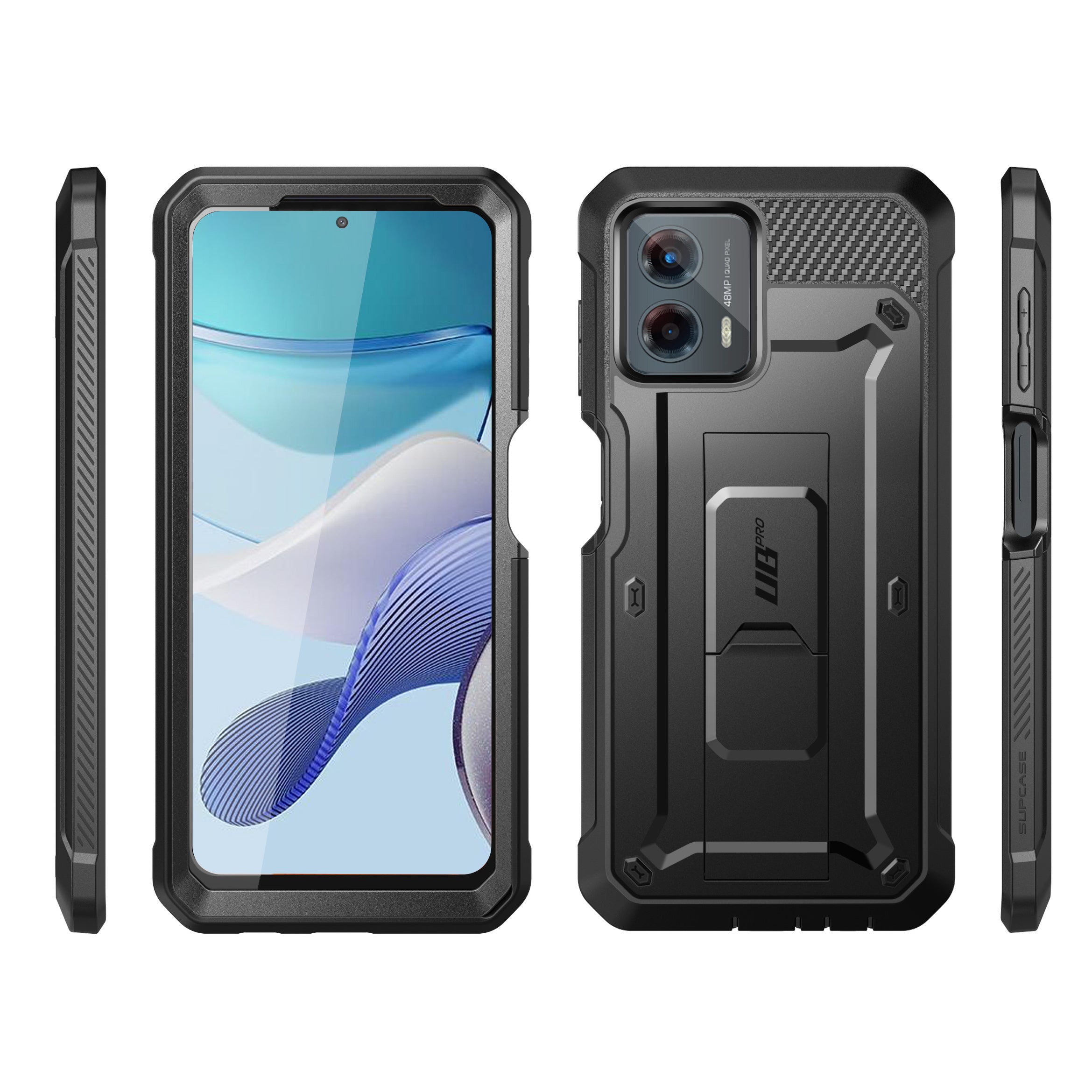 Moto G 5G (2023) Unicorn Beetle PRO Rugged Holster Case - Heavy Duty Protection for Motorola Moto G 5G (2023) - Shockproof, Drop Proof, Belt Clip Holster - Perfect for Outdoor, Construction & Active Lifestyle
