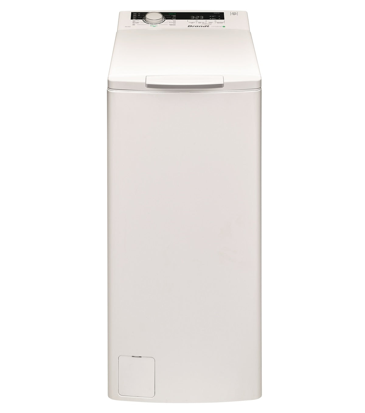 BRANDT BT813HQA 8kg Top Load Washing Machine with Inverter Technology - Energy Efficient, Quiet Operation for Apartments and Small Homes