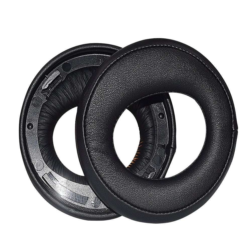 Premium PS4 Ear Pads Cushions - Replacement Ear Cups Compatible with Sony PlayStation 3/PS3, PS4, PSV, VR & PC Headsets - Soft Memory Foam for Gold Wireless Stereo Headset 7.1 Virtual Surround Sound Headphones - Perfect for Gaming, Streaming & Long Sessions