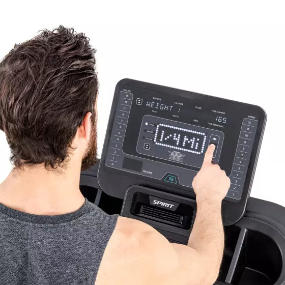 Spirit CT850 Light Commercial Treadmill - Heavy Duty Gym Equipment for Home & Commercial Use - Perfect for Cardio, Running & Fitness Training