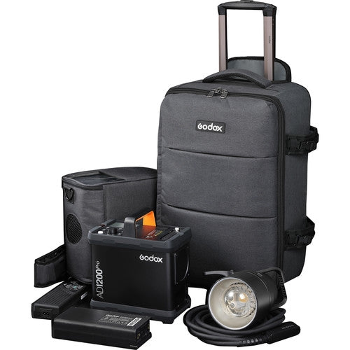 Godox AD1200 Pro Battery Powered Flash System - Powerful 1200Ws Strobe Light for Outdoor & Studio Photography, Portrait & Fashion Shoots