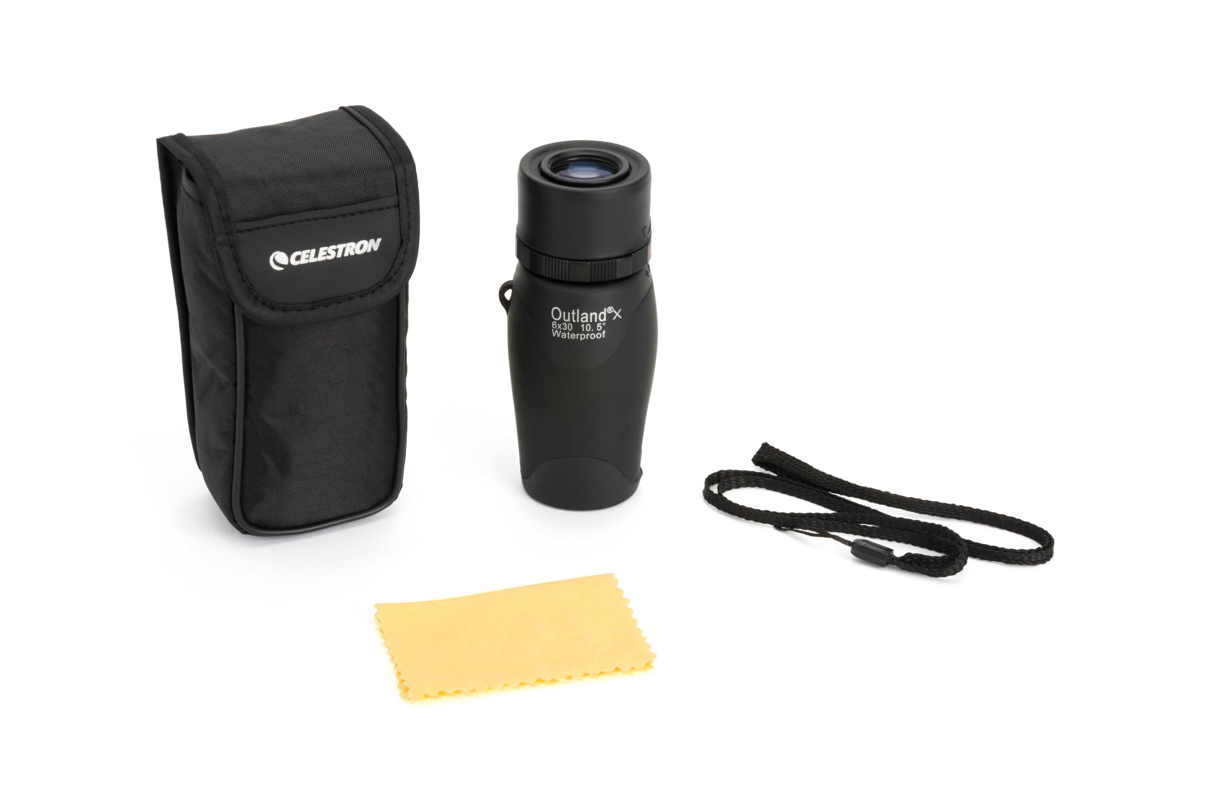 Outland X 6x30mm Monocular Telescope - Compact High Power Monocular for Hunting, Bird Watching, Hiking & Outdoor Adventures - Lightweight & Waterproof Design