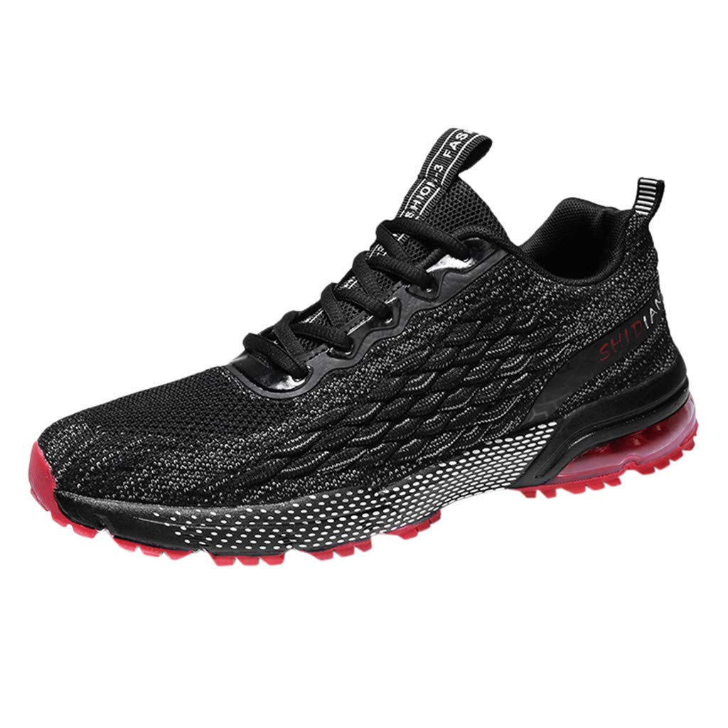 FAJIA Men's Breathable Lightweight Non-Slip Sports Shoes - Comfortable Outdoor Sneakers for Running, Walking & Gym Workouts
