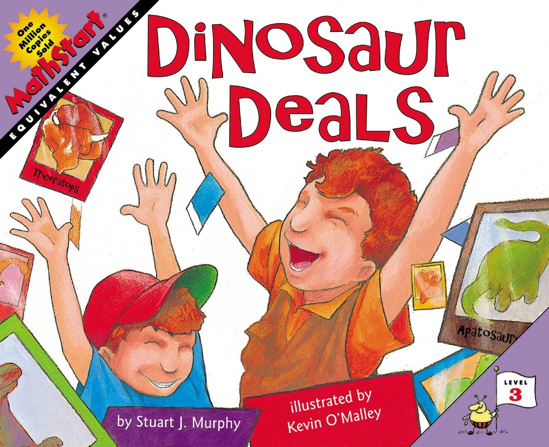 Dinosaur Deals (MathStart Level 3) - Fun Math Learning Book for Kids | Perfect for Homeschooling & Classroom Activities
