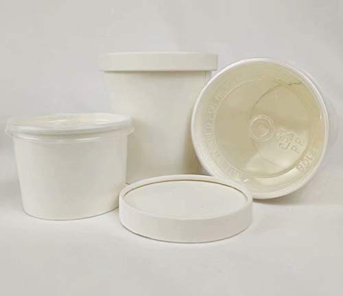 Eco-Friendly Biodegradable Disposable Paper Food Containers & Bowls - Perfect for Takeout, Picnics, Parties & Sustainable Dining