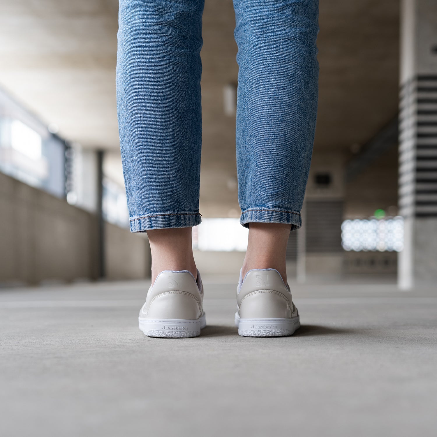 Barefoot Sneakers Barebarics Arise - Cream White Minimalist Shoes for Men & Women | Perfect for Running, Walking & Gym Workouts