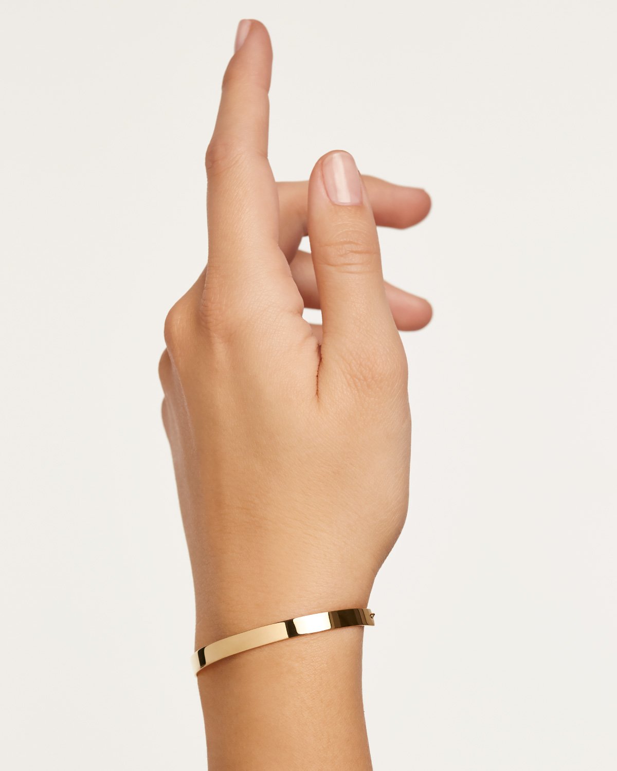 GRID Memora Gold Bracelet for Women - Elegant 14K Gold Plated Bangle - Perfect for Gifts, Parties & Everyday Wear