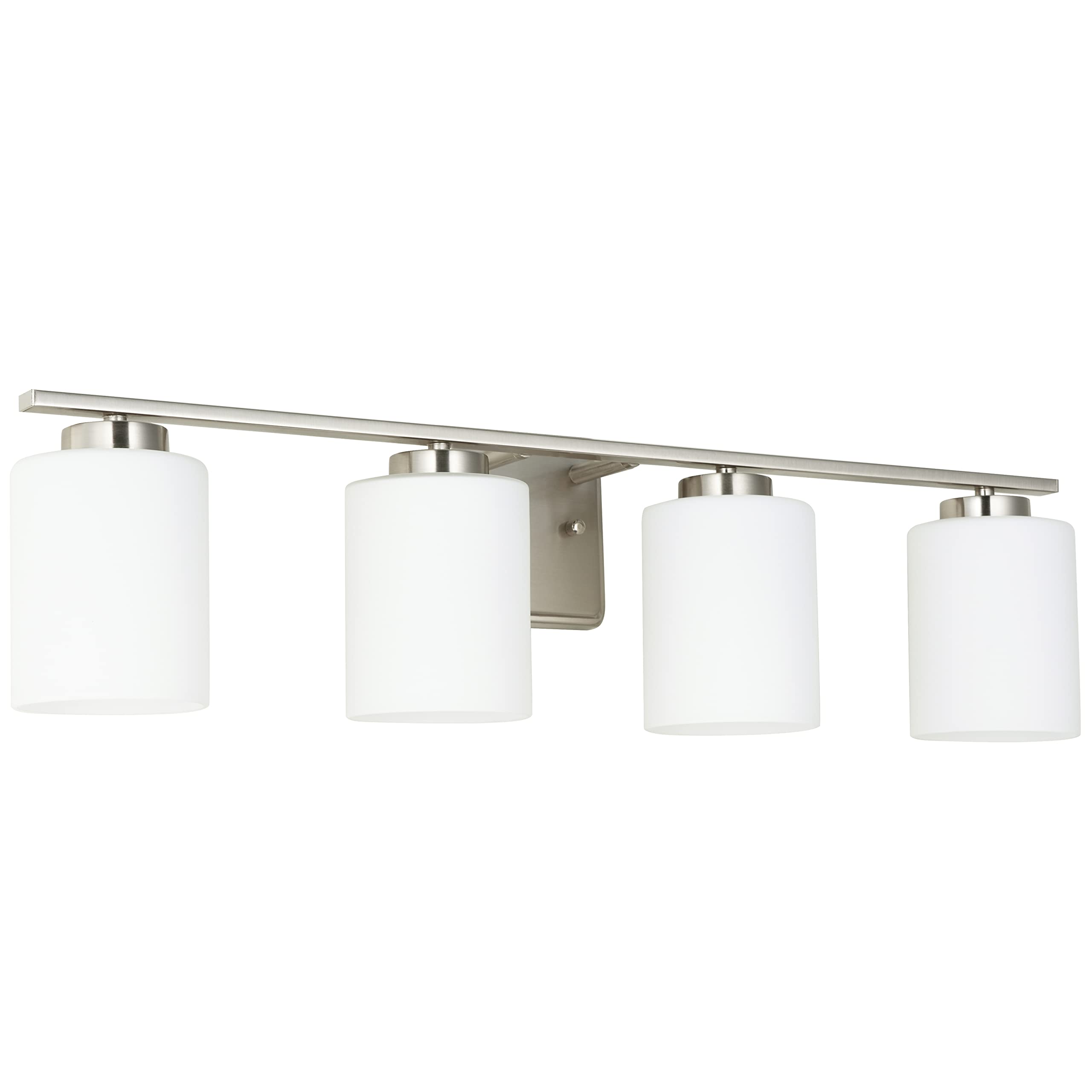 4-Light Brushed Nickel Vanity Light Fixture 28.5