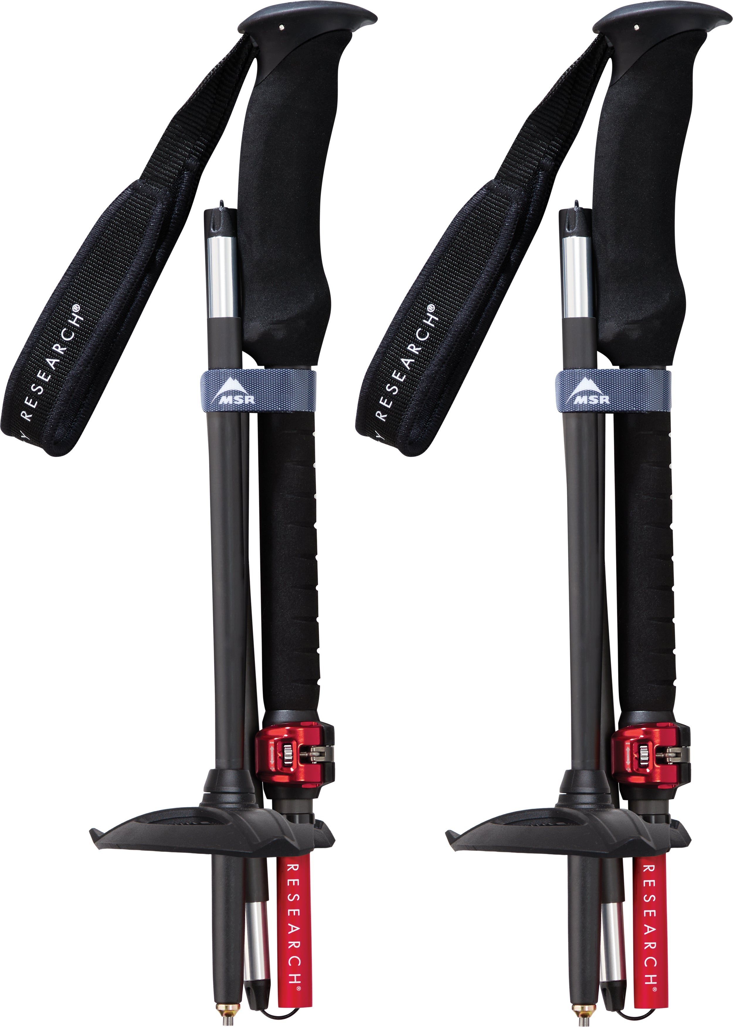 MSR DynaLock Ascent Trekking Poles - Lightweight Adjustable Hiking Poles for Men & Women - Perfect for Backpacking, Mountain Climbing & Outdoor Adventures