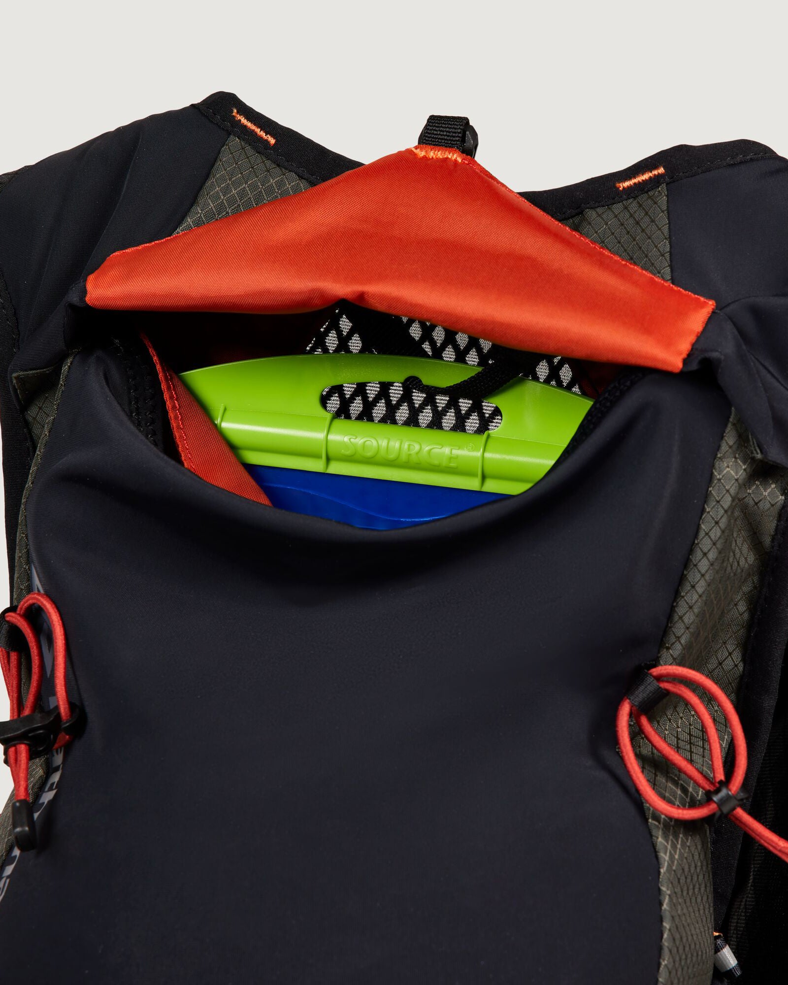 Veos Trail Running Vest for Men & Women - Hydration Pack with Water Bottle Pockets, Lightweight & Breathable for Hiking, Jogging, Outdoor Sports - Dark Moss Green