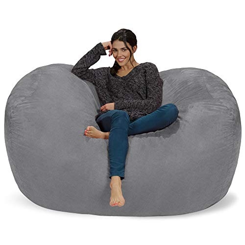 Soft Faux Linen - Gray - Cover Only