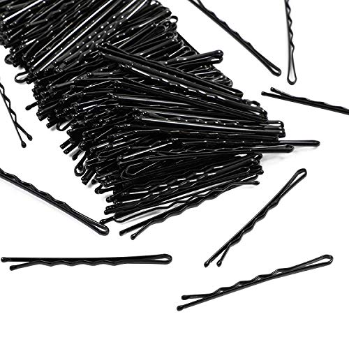 Brigand Fashion Salon Tool Hair Pins - 50pcs Stylish Metal Hair Clips & Bobby Pins for Women & Girls (Black) | Perfect for Updos, Buns, Braids & Everyday Hairstyles