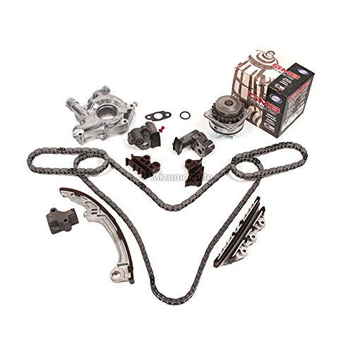 Mizumo Auto MA-4216898615 Timing Chain Kit with Water & Oil Pump - Compatible with Infiniti QX4 & Nissan Pathfinder 3.5L VQ35DE Engine - Perfect for Engine Repair & Maintenance