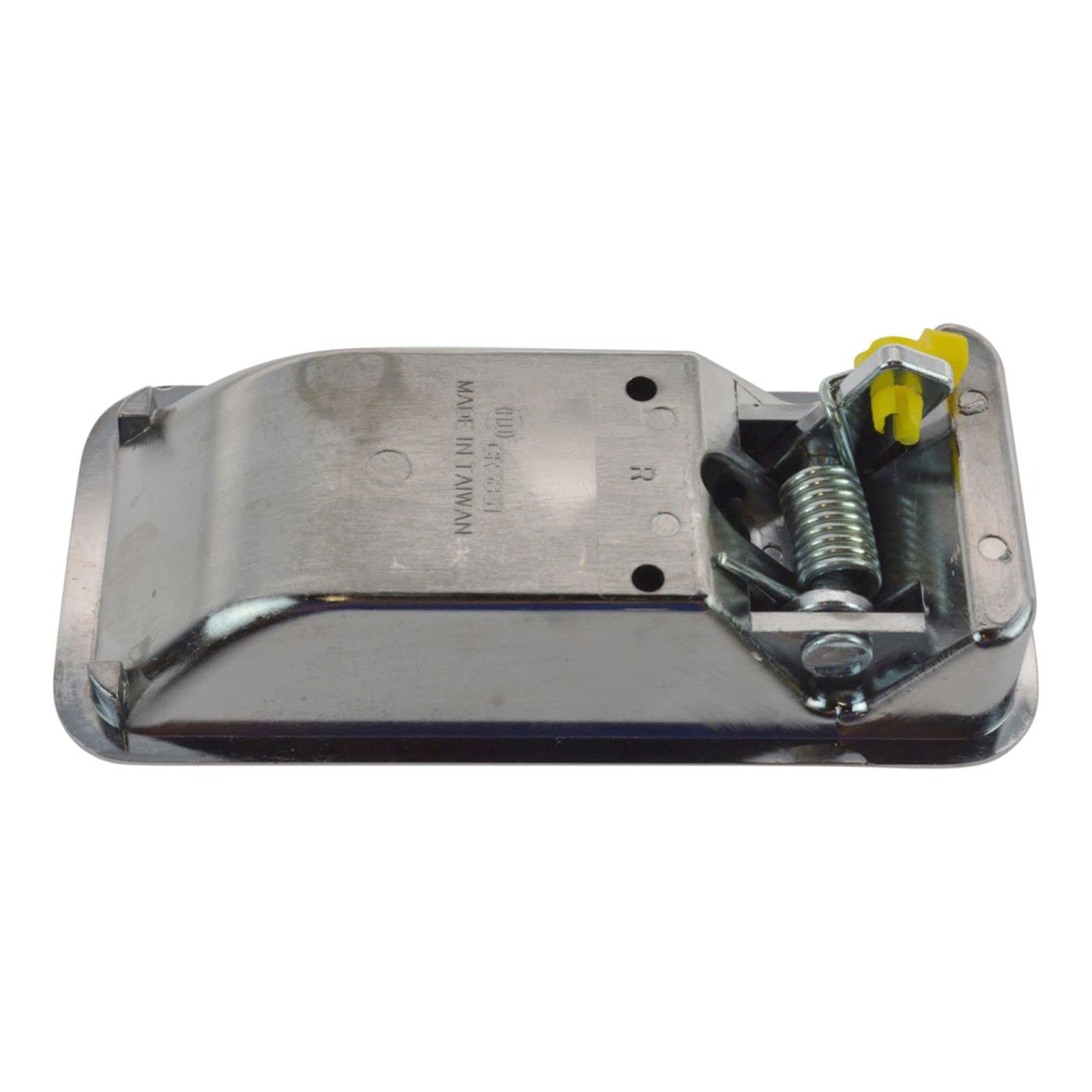 Chrome Passenger Side Exterior Door Handle Replacement for 1987-2006 Jeep Wrangler - Durable & Easy Installation for Off-Roading & Daily Driving