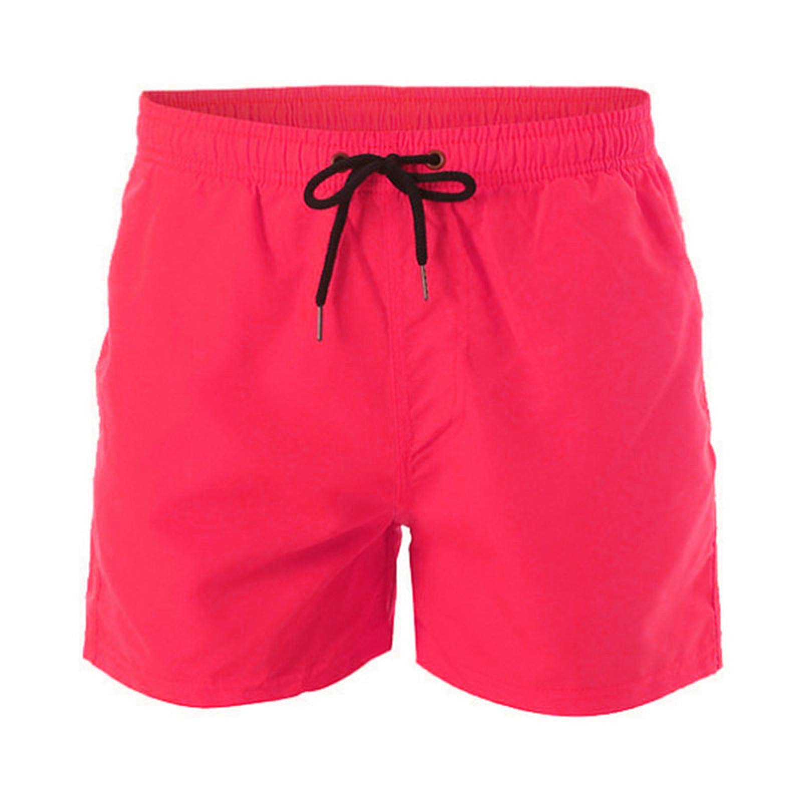 Men's Quick-Dry Sports Shorts with Inner Liner - Breathable Beach Swimwear & Casual Dress Shorts for Swimming, Running & Outdoor Activities