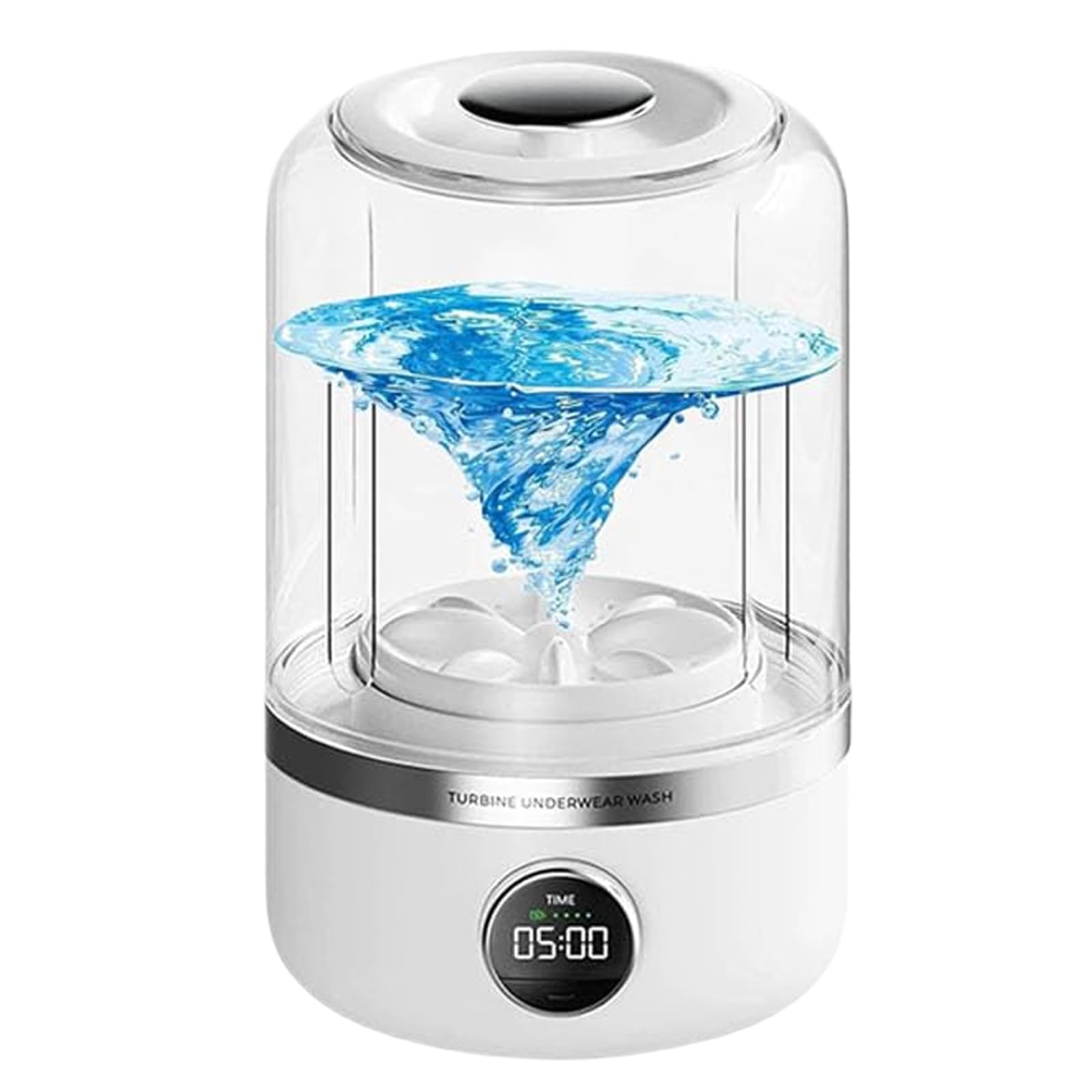 Ye02 Mini Portable Washing Machine for Underwear - 2025 New Cordless Rechargeable Washer for Home, Apartment, Camping & Travel | Compact Laundry Solution for Small Spaces & On-the-Go Use