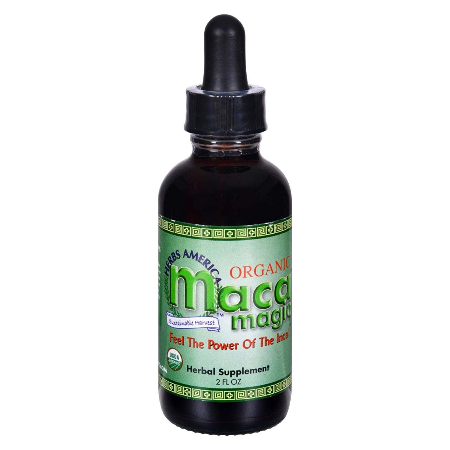 Organic Maca Root Extract 2 fl oz - Premium Peruvian Maca Powder Supplement for Energy, Stamina & Hormonal Balance - Perfect for Smoothies, Coffee & Daily Wellness Routine