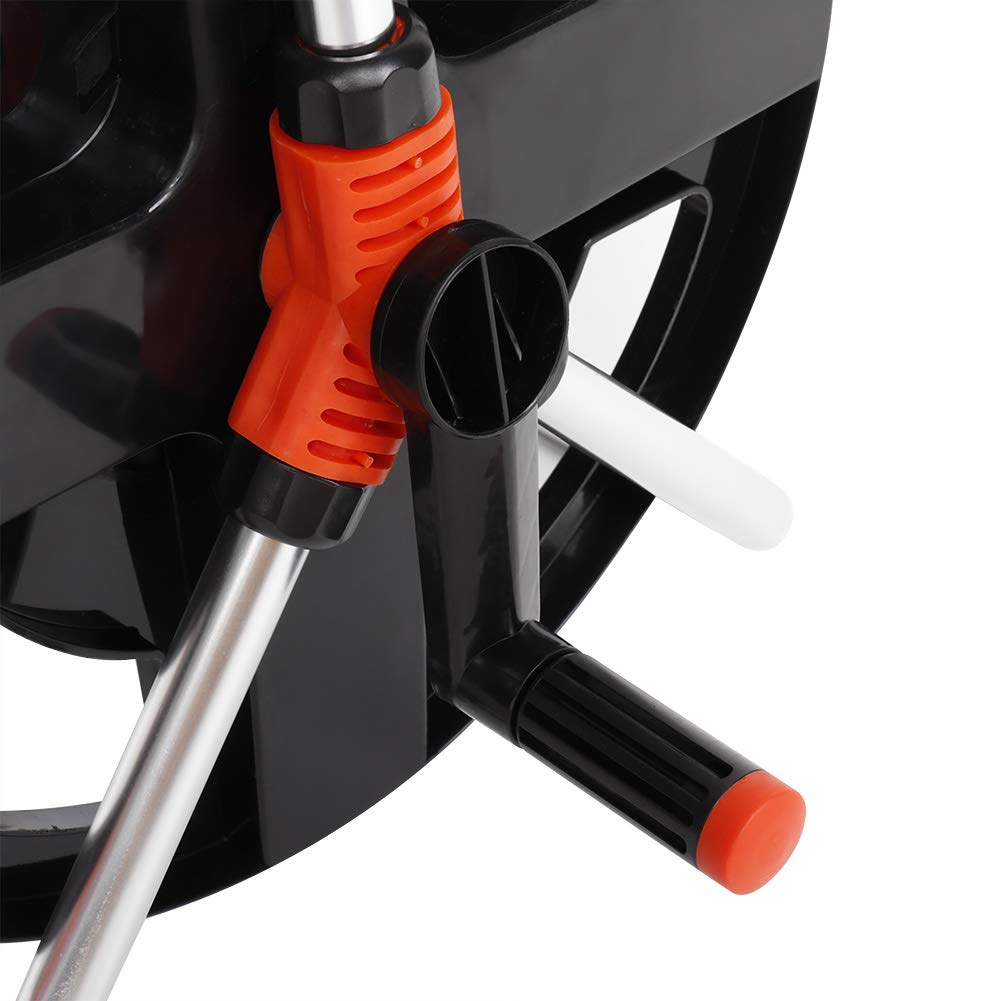 Portable Hose Reel for Gardening - Easy Move Water Hose Holder for Outdoor & Farm Use