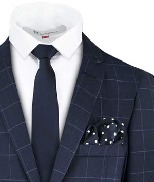 Windowpane Mid Navy