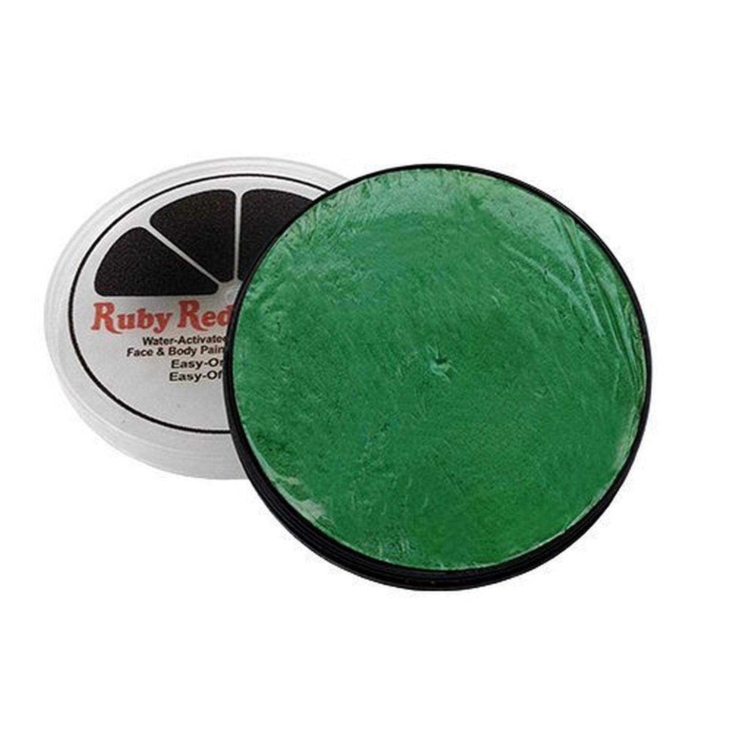 Ruby Red & Pearl Green Face Paint - 18 ML Water-Based, Non-Toxic, Vibrant Colors for Halloween, Cosplay, and Theater Makeup
