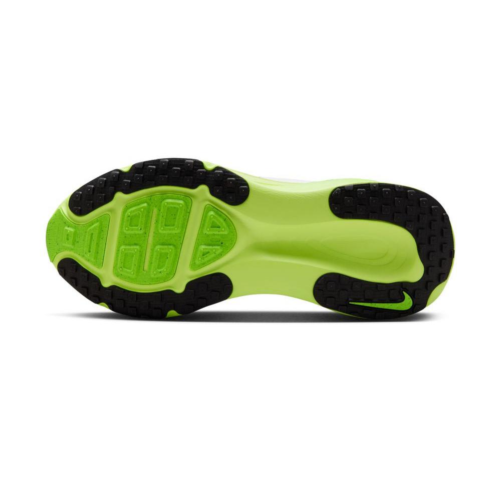 Nike Men's Vomero 18 Running Shoes - White/Black/Electric Green Volt | Cushioned Road Running Sneakers for Marathon Training & Daily Jogging