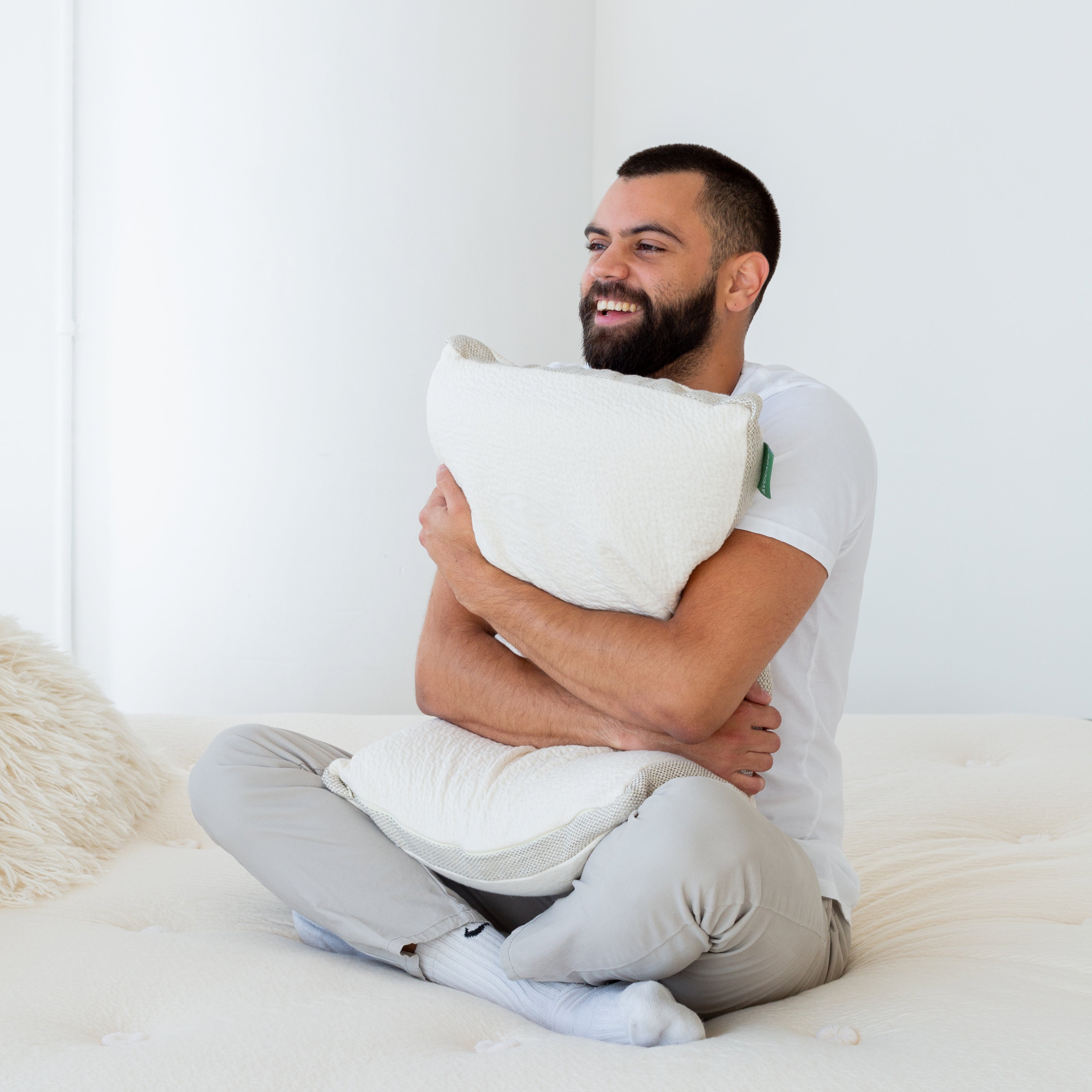 Avocado Shaped Memory Foam Pillow for Neck Support - Ergonomic Design for Side, Back & Stomach Sleepers - Perfect for Home, Office & Travel Use