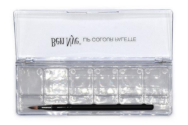 Ben Nye Professional Empty Lip Palette - Refillable Makeup Palette for Lipstick & Lip Gloss - Perfect for Makeup Artists & DIY Beauty Enthusiasts - Ideal for Travel, Salon Use & Home Makeup Kits