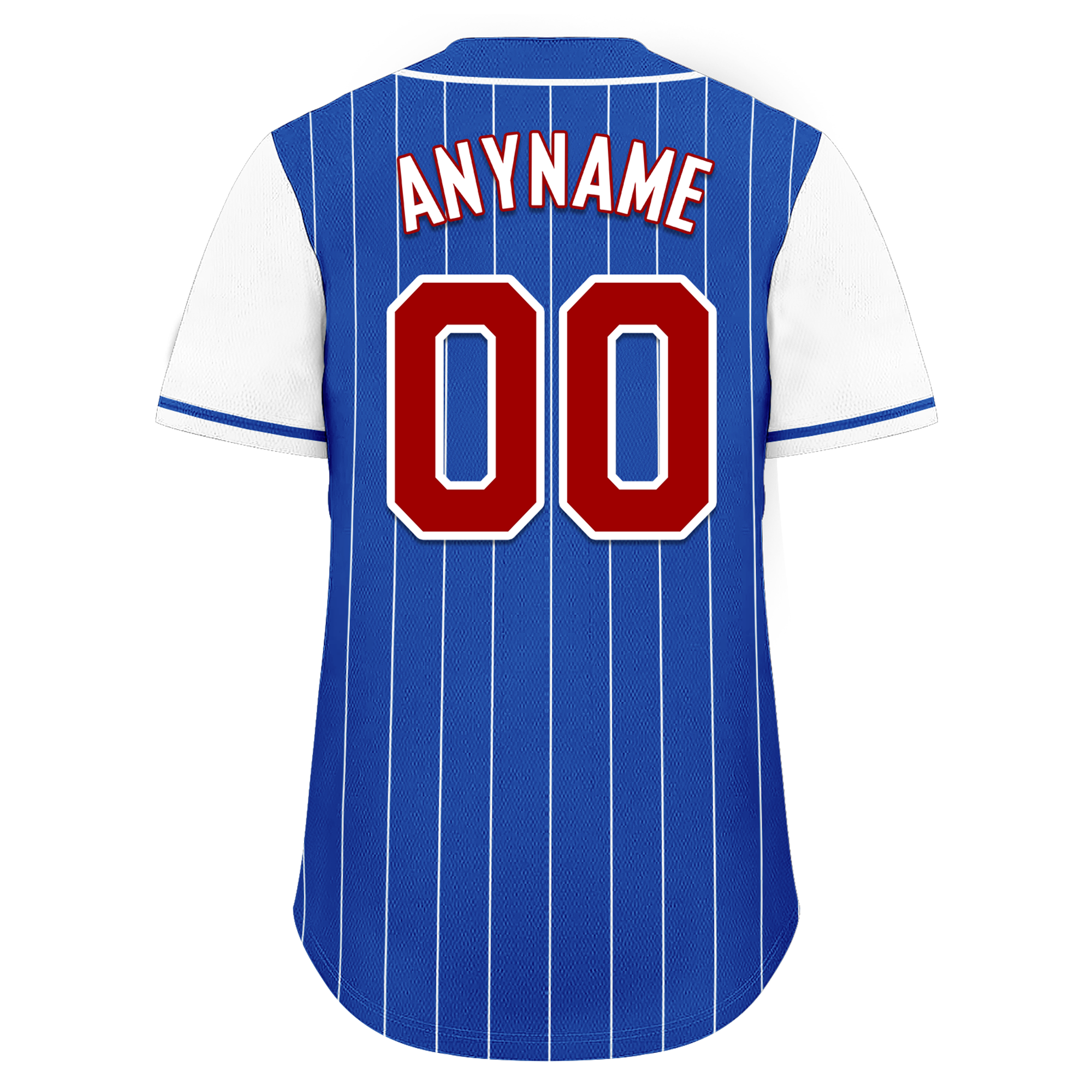 Custom Blue Stripe Personalized Baseball Jersey - Authentic Sports Apparel for Men & Women | Perfect for Games, Team Uniforms & Fan Gear (BSBJ01 D017223)