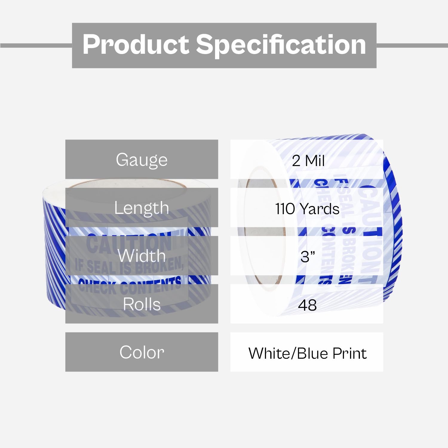 PSBM Tamper Evident Security Tape 3