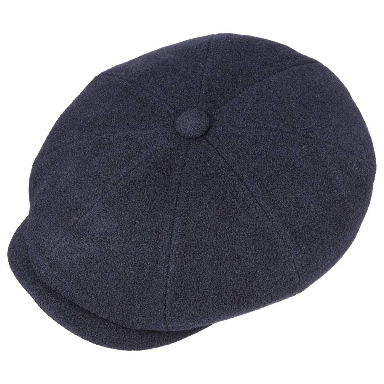 Stetson Hatteras Noir Fedora Hat for Women & Men - Classic Wool Felt Dress Hat for Outdoor, Travel, and Formal Occasions