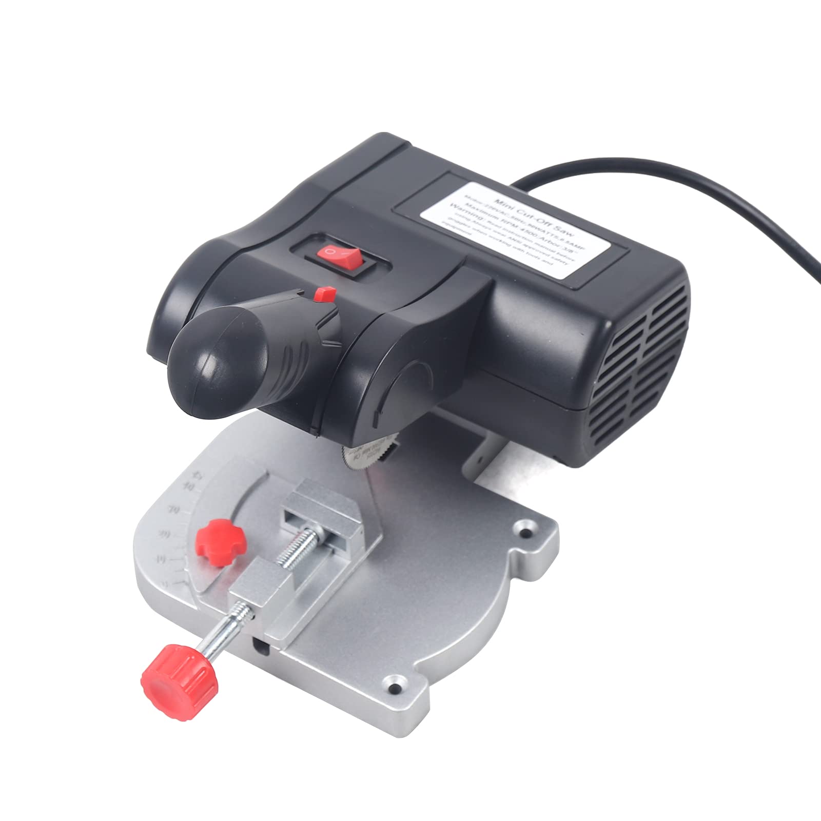 Mini Benchtop Cut-off Saw 4500 RPM 90W for Wood, Metal & Plastic Cutting - DIY & Craft Projects