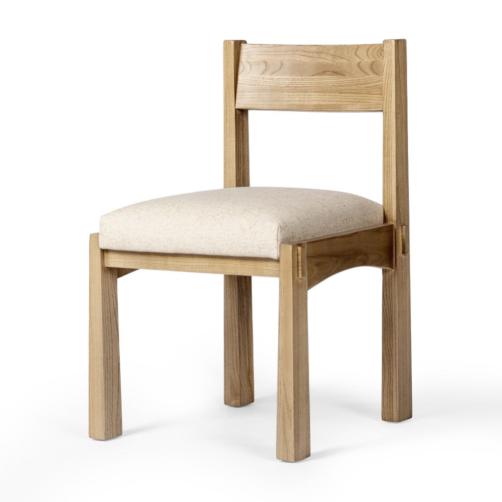 Crofton Dining Chair - Antwerp Natural Wooden Dining Room Chair for Kitchen, Dining Table, and Home Decor