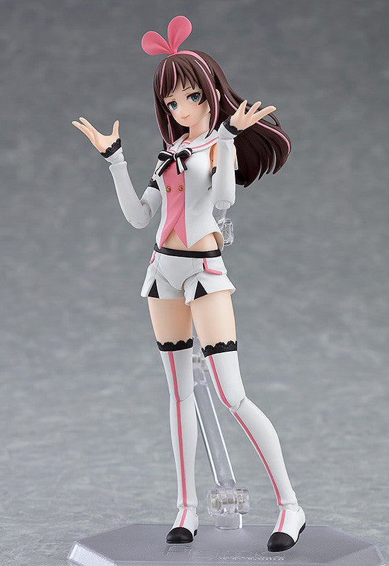 Figma #411 Kizuna Ai A.I. Channel Anime Action Figure - Collectible Virtual YouTuber Model for Display & Cosplay Enthusiasts