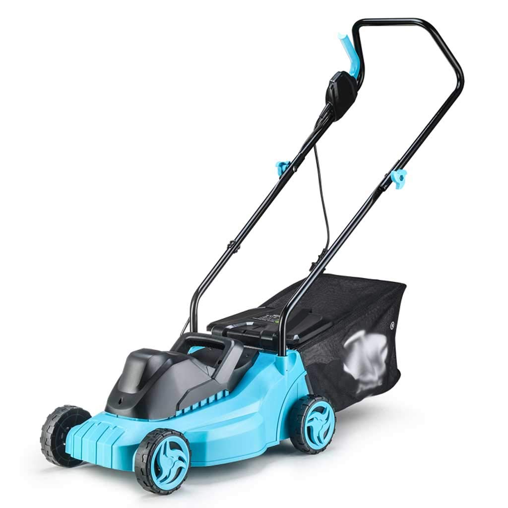 Wangzi Electric Hover Collect Lawn Mower - 1200W Power, 33cm Cutting Width, 30L Grass Box with Vision Window | Cordless Electric Lawn Mower for Small to Medium Yards | Perfect for Home Garden, Backyard & Lawn Maintenance