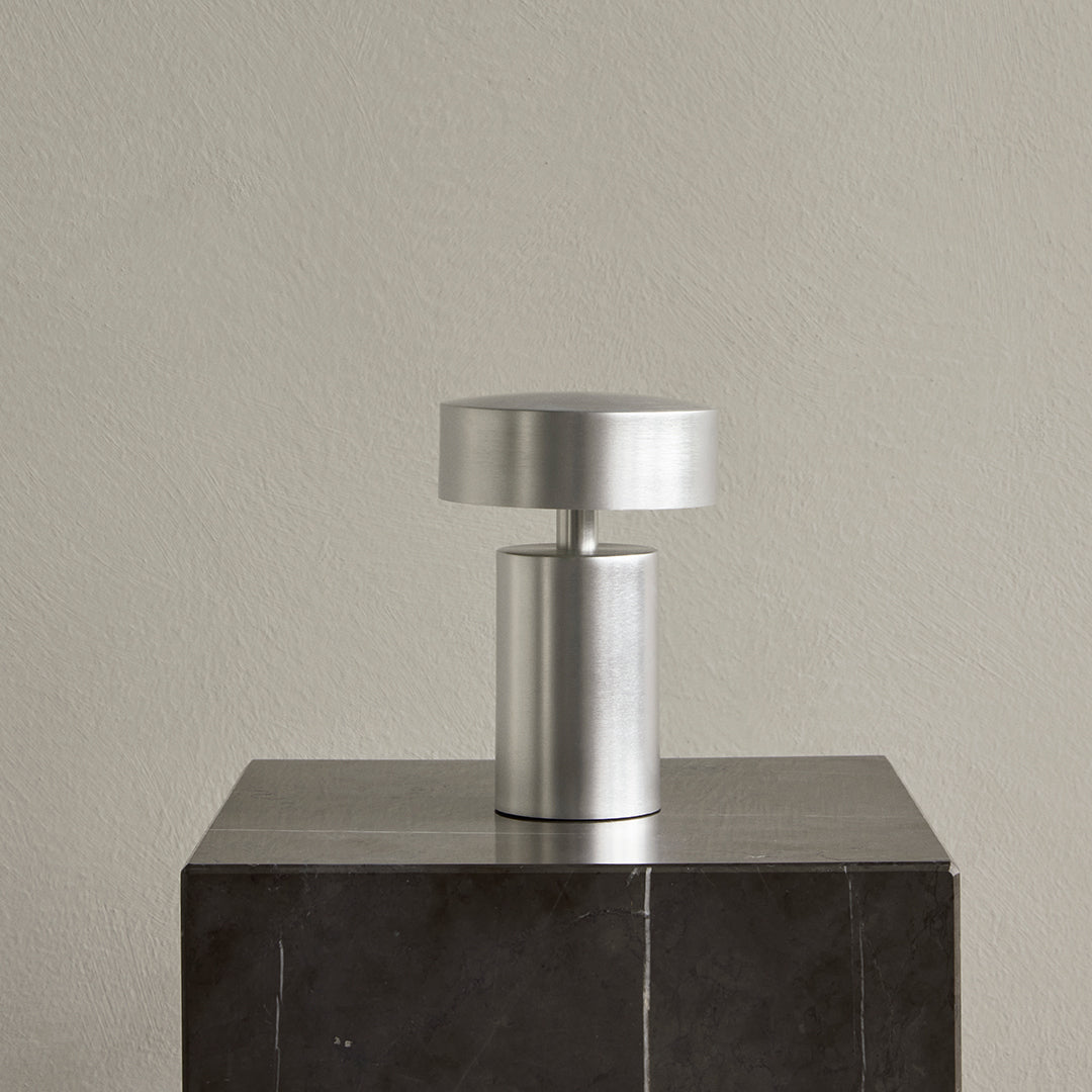 Modern LED Column Table Lamp - Adjustable Brightness for Bedroom, Office & Living Room - Energy Efficient Reading & Ambient Lighting