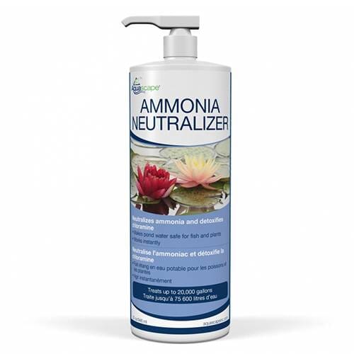 Aquascape Ammonia Neutralizer for Fish Tanks - 32 oz Water Treatment for Freshwater & Saltwater Aquariums - Removes Harmful Ammonia & Chlorine - Ideal for New Tank Setup & Water Changes
