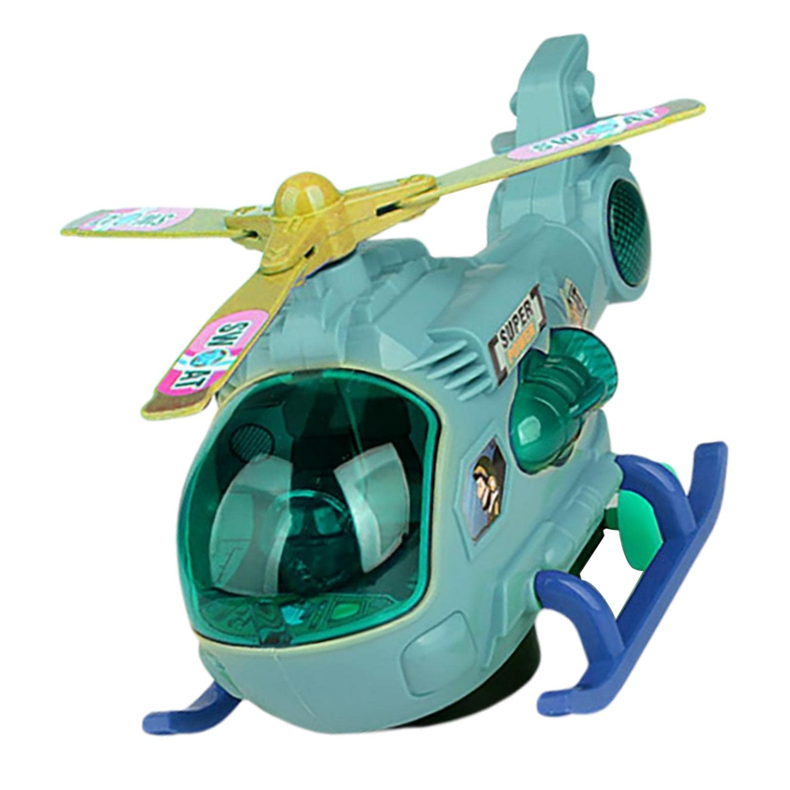 TOOYFUL Kids Helicopter Toy with LED Lights & Music - Remote Control Flying Toy for Boys & Girls - Indoor & Outdoor Play, Birthday Gift for Toddlers & Children