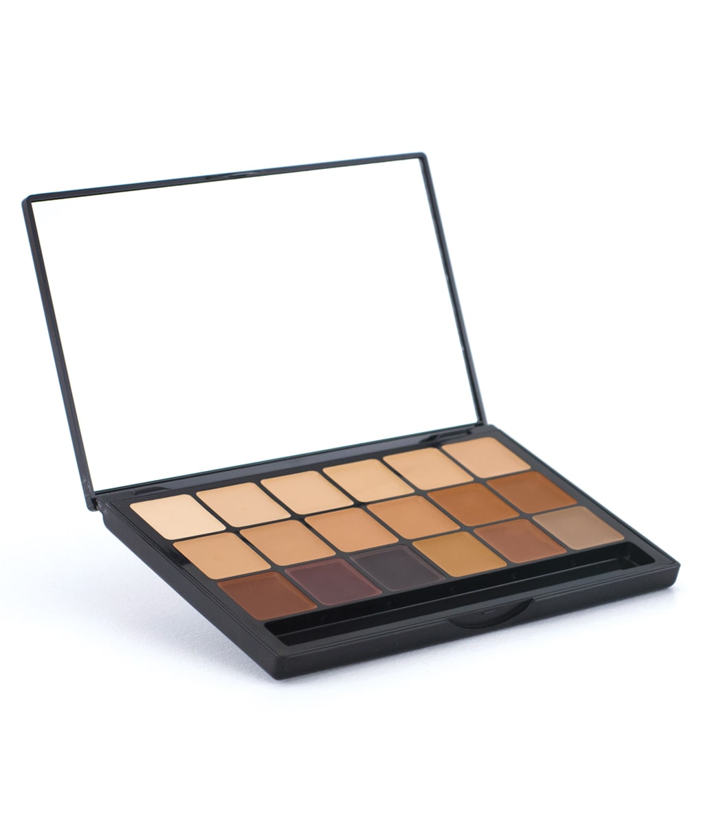 Graftobian Glamour Crème Ultra HD Foundation Super Palettes - Professional Makeup Kit for Flawless Coverage | Perfect for Photography, Film & Special Effects