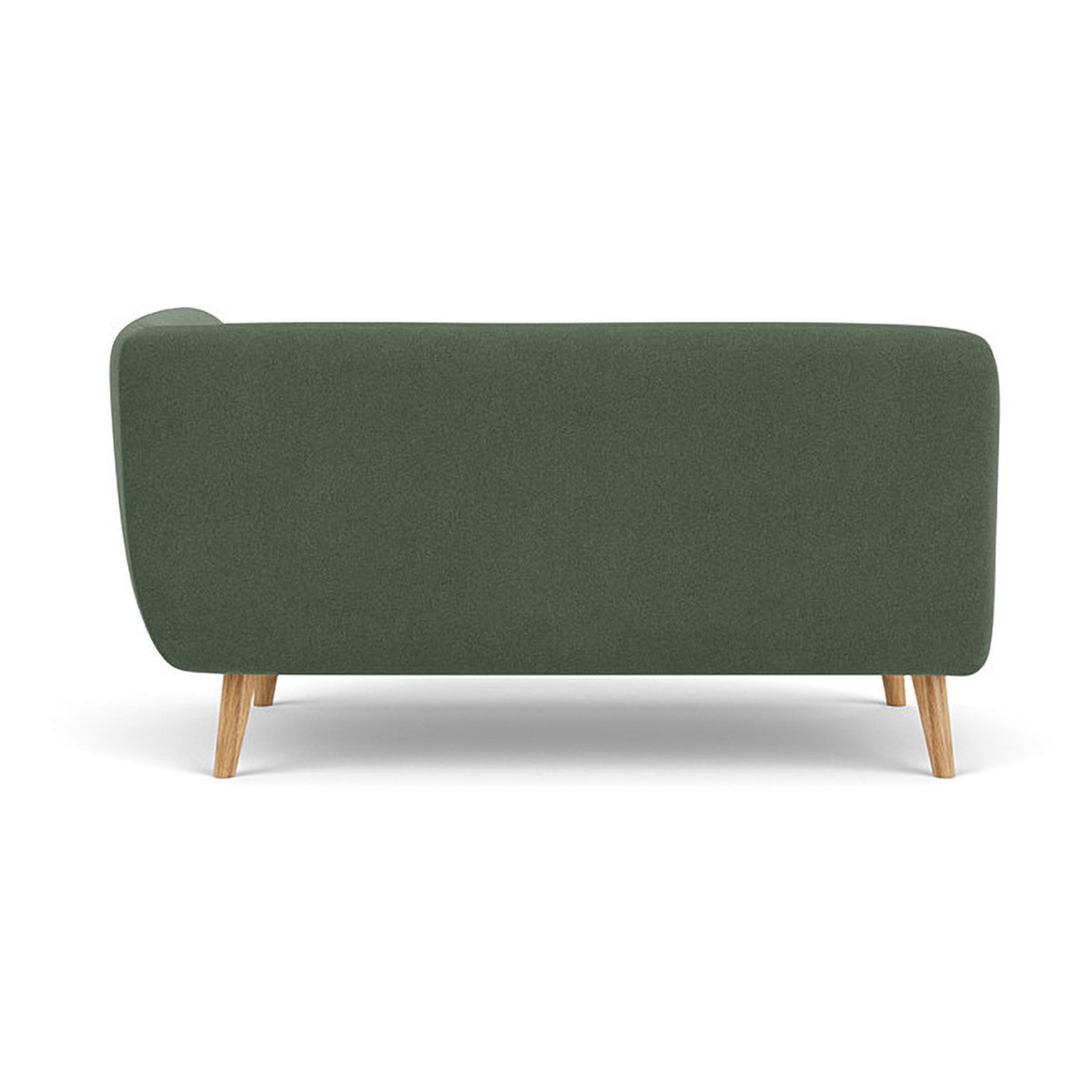 Alfred Fabric Right 2 Seater Modular Sofa - Modern Sectional Couch for Living Room, Lounge & Small Spaces | Comfortable & Stylish Home Furniture