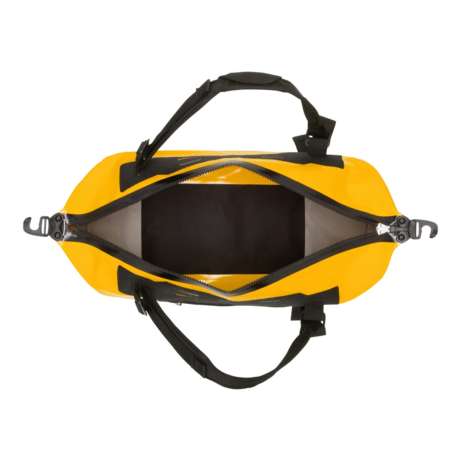 ORTLIEB Waterproof Duffel Bag - Sun Yellow, 40L Travel Duffle Bag for Outdoor Adventures, Gym, Camping & Hiking - Lightweight & Durable Carry-On Luggage