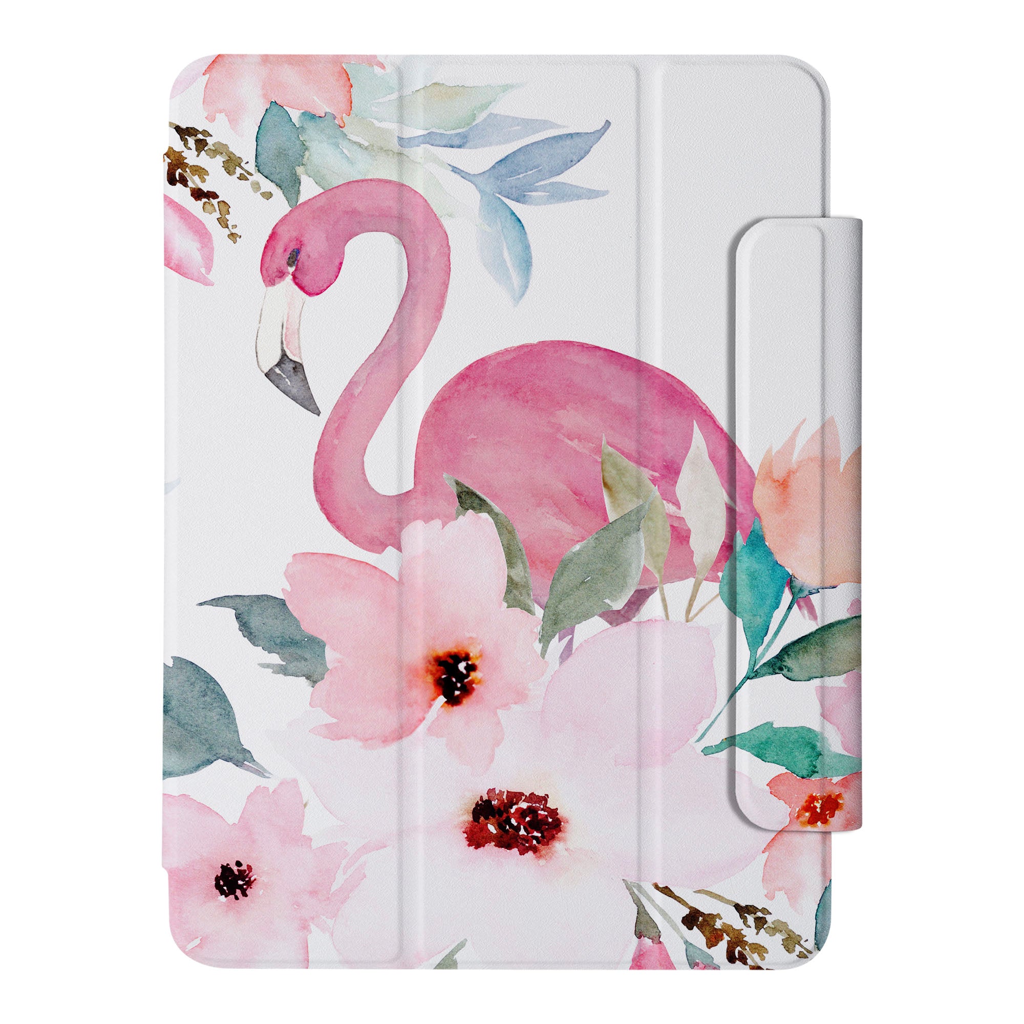 Premium SlimFit iPad Case with Flamingo Design - Ultra Thin Lightweight Protective Cover for iPad Air/Pro - Perfect for Work, Travel & Everyday Use