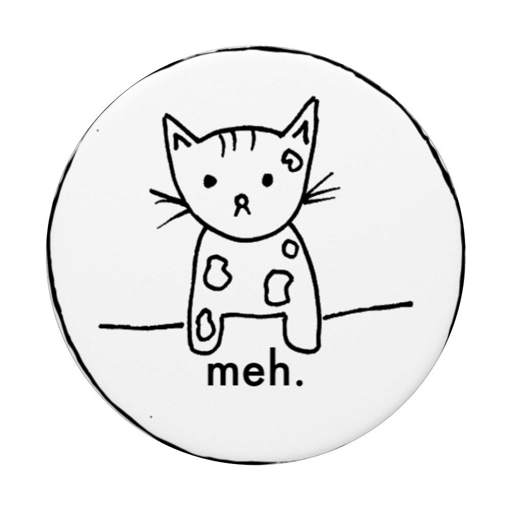 Meh Cat Graphic Tees & Hoodies by TGR - Funny Casual Wear for Cat Lovers & Relaxing at Home