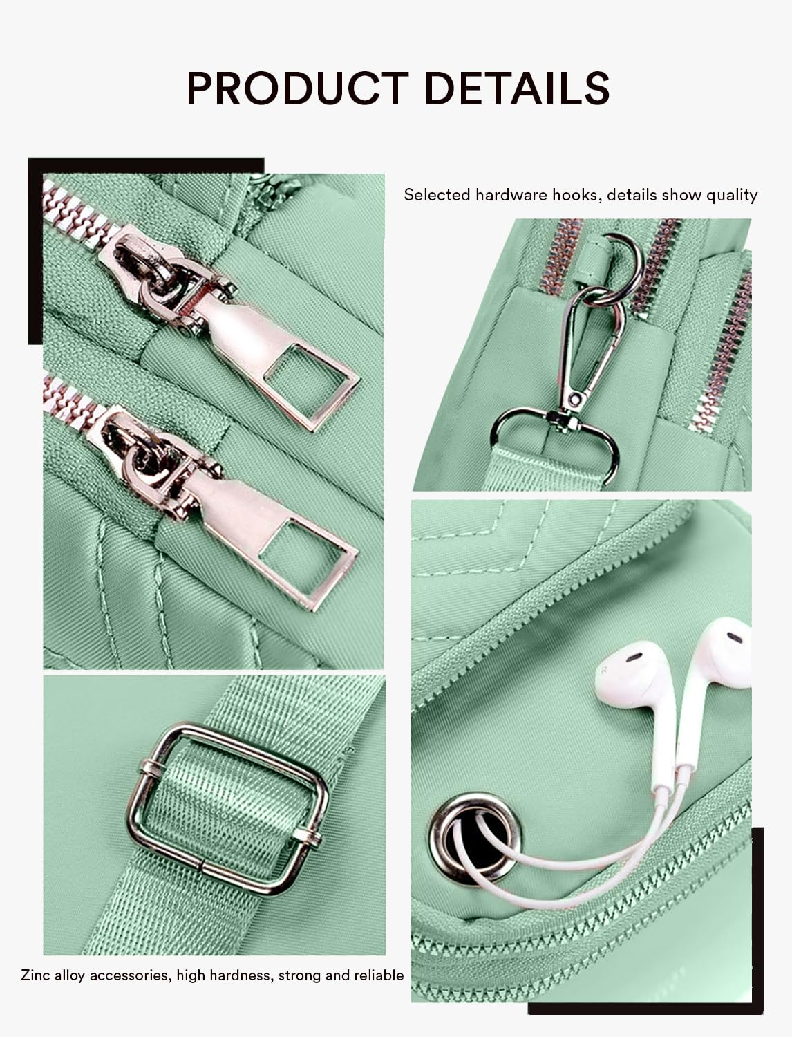 SYGA Women's Crossbody Phone Bag - Small Shoulder Purse for Phone, Wallet & Coins | Perfect for Travel, Shopping & Everyday Use