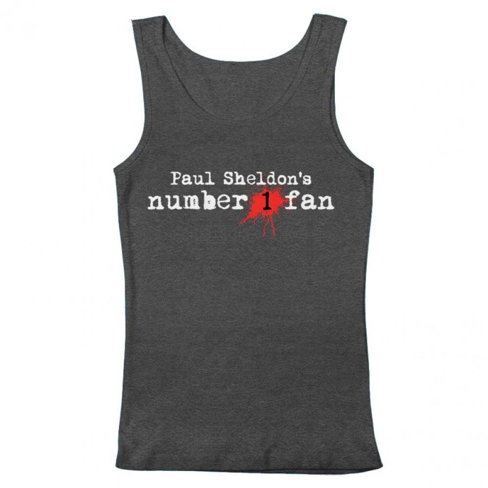 GEEK TEEZ Paul Sheldon Fan Men's Muscle Tank Top - Vintage Book Lover Shirt for Gym, Summer & Casual Wear