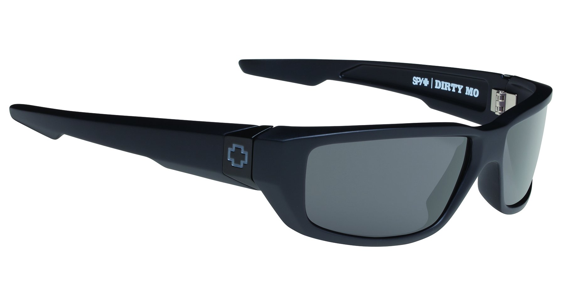 Spy Optic Men's Dirty Mo Polarized Sports Sunglasses for Running, Cycling & Outdoor Activities - UV Protection & Anti-Glare Lenses